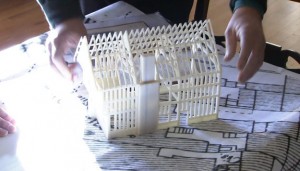 3d Printed model house