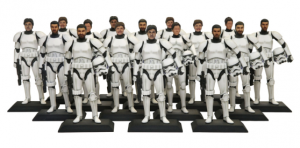 3d Printed star war storm troopers