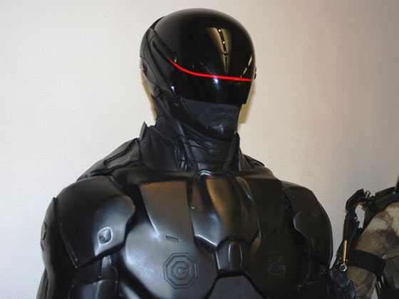 Robocop suit created using a connex 3d printer