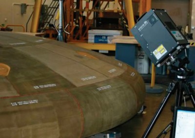 NASA – Scanning Orion Heat Shield
