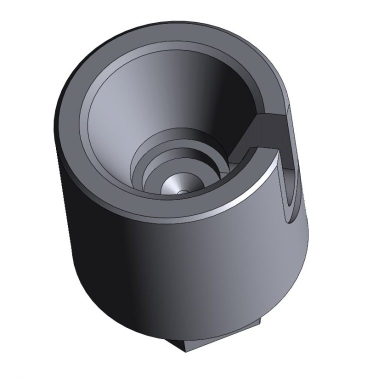 2 Custom Socket CAD model