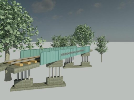 Reverse Engineering & 3D Printing Commemorative SunRail Bridge