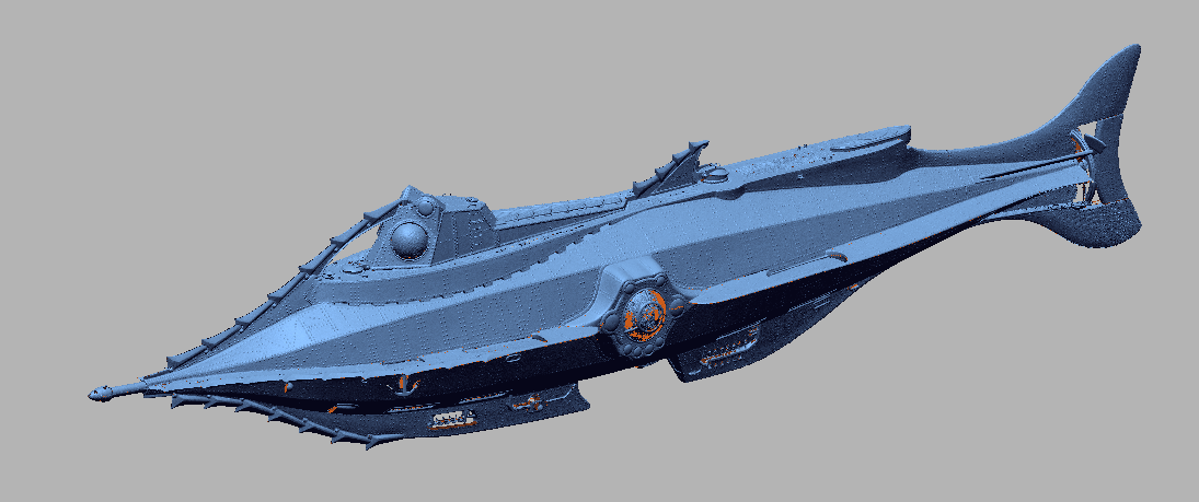 3D Scanning and Modeling a Nautilus Submarine NeoMetrix