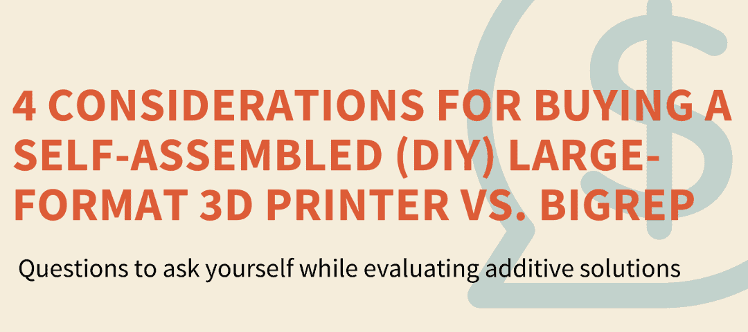 4 Things to Consider Before Buying a DIY Self-Assemble 3D Printer