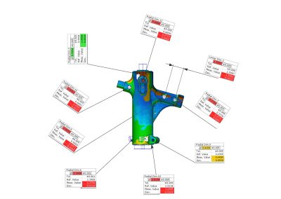 Aircraft Srut Housing 3D GD&T